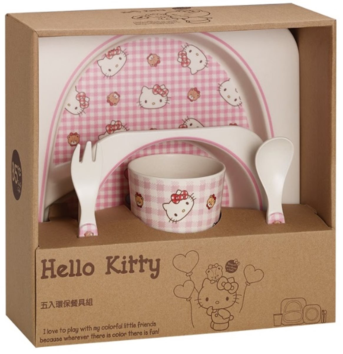 貓迷快衝！「HELLO KITTY蛋糕」8/23開賣  還可加購3色造型湯碗、餐具組