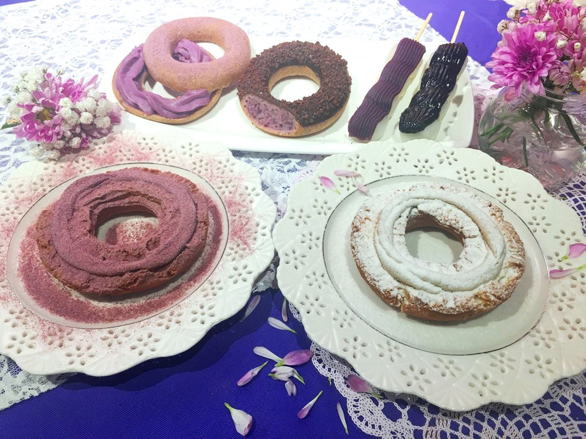 粉紫色彩好浪漫！甜甜圈連鎖店推新品   一連2週「買3送3」