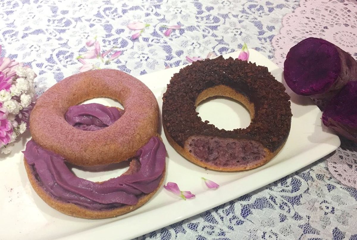 粉紫色彩好浪漫！甜甜圈連鎖店推新品   一連2週「買3送3」