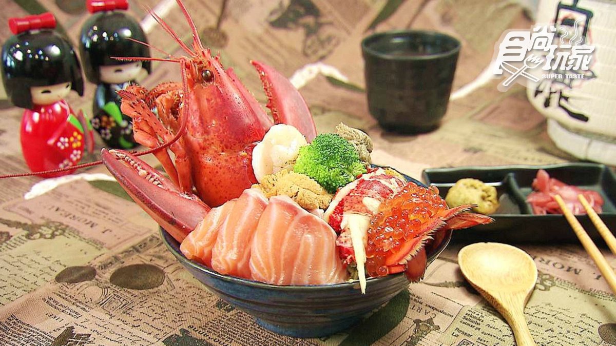 帶卵耶！「波士頓龍蝦無敵海景丼」老闆賠本賣！台南連日本料理都這麼豪氣