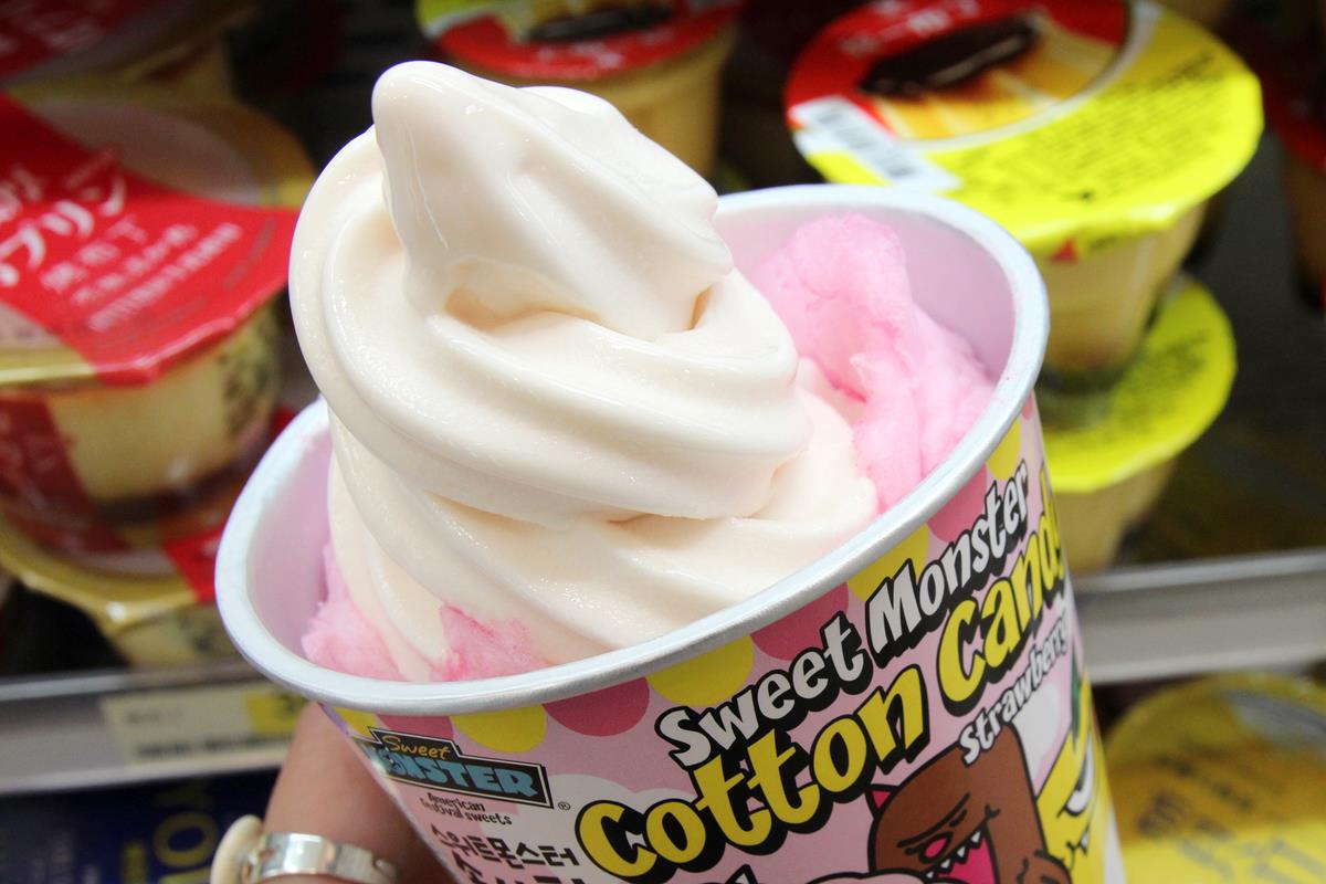 燒到甜點控！韓國超人氣Sweet Monster「棉花糖霜淇淋」限量上市