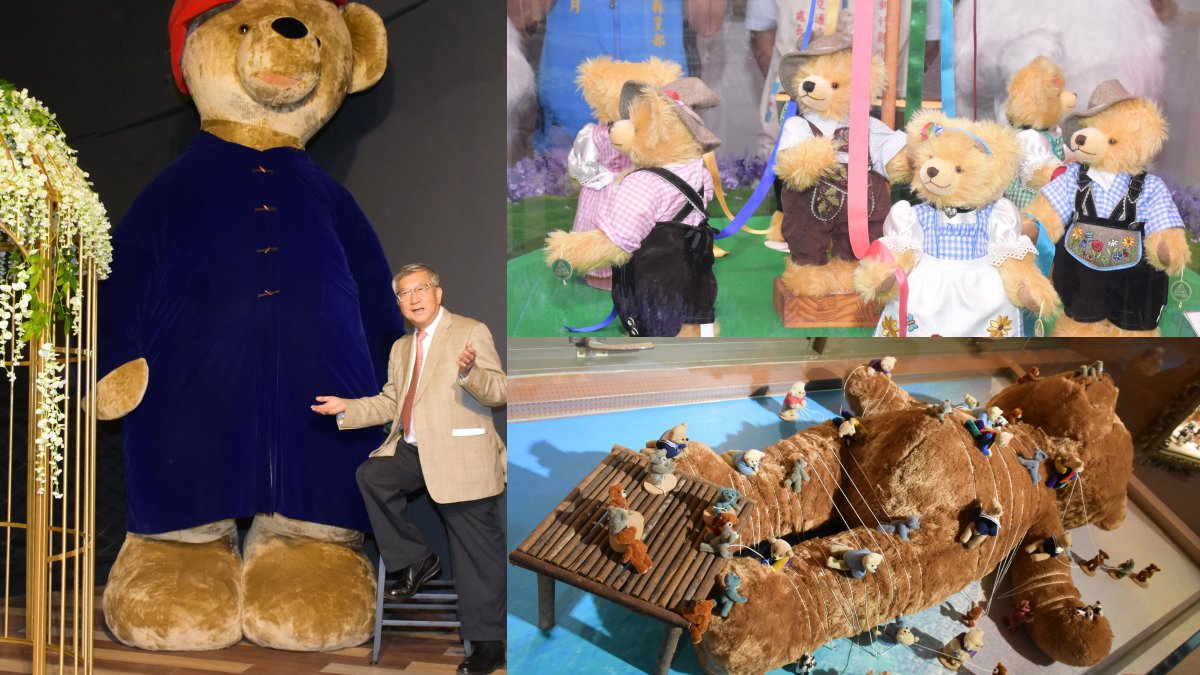  3千隻熊熊萌翻!亞洲最大「泰迪熊博物館」開幕，還可親手製作熊娃娃