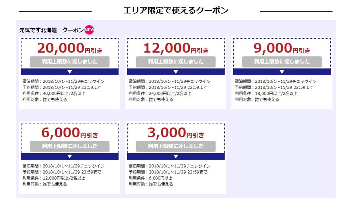 最高補助2萬日圓！日本4大訂房網站推「北海道住宿優惠券」