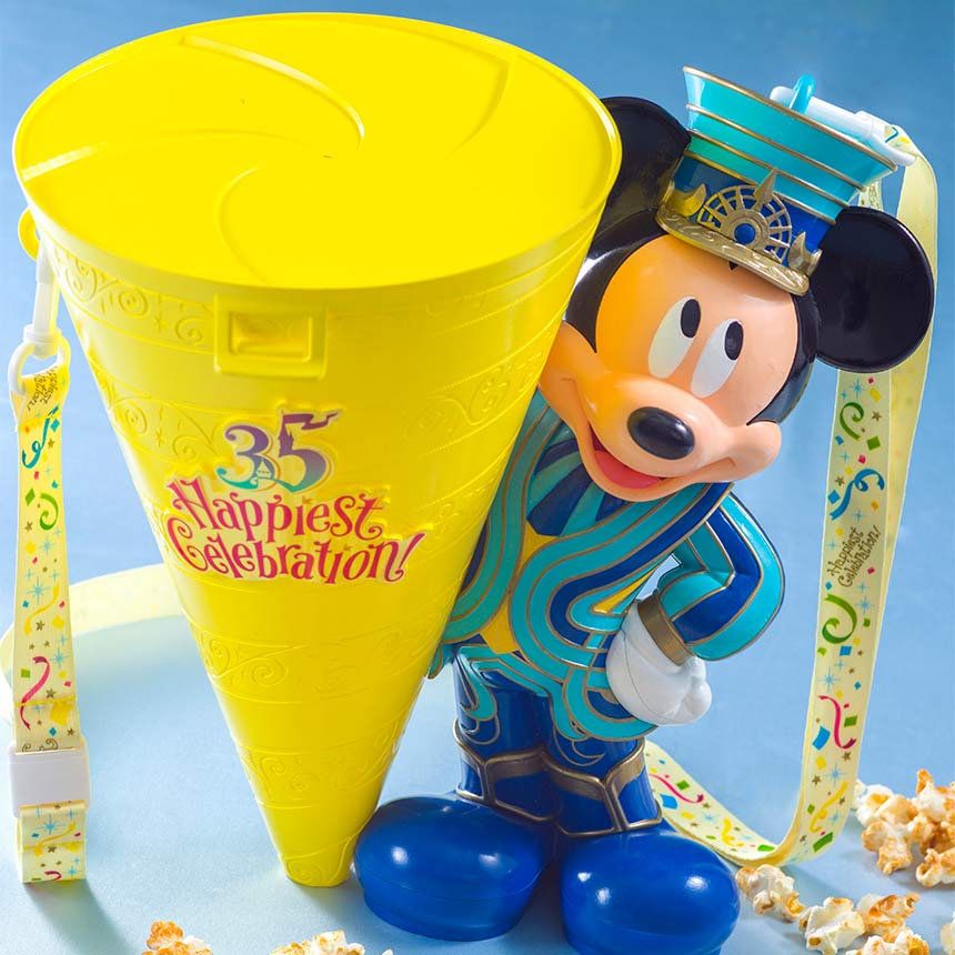  迪士尼迷必收！「米奇90週年」爆米花桶11月開賣，奇奇蒂蒂、達菲、史黛拉15款經典款公開