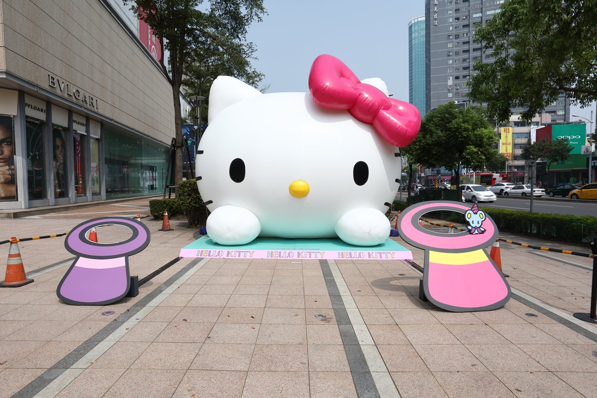  貓界天后現身！「Hello Kitty幸福夢想嘉年華」免費開放，5公尺寬凱蒂貓頭必拍