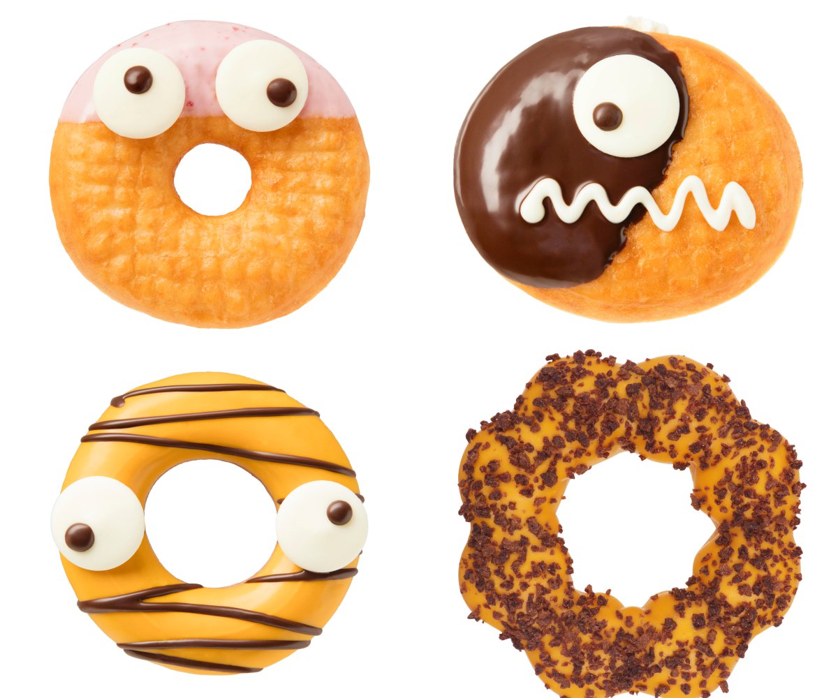 Mister Donut萬聖節限定口味「大眼睛可愛鬼」  還可幫孩子報名「小搗蛋烘焙師」