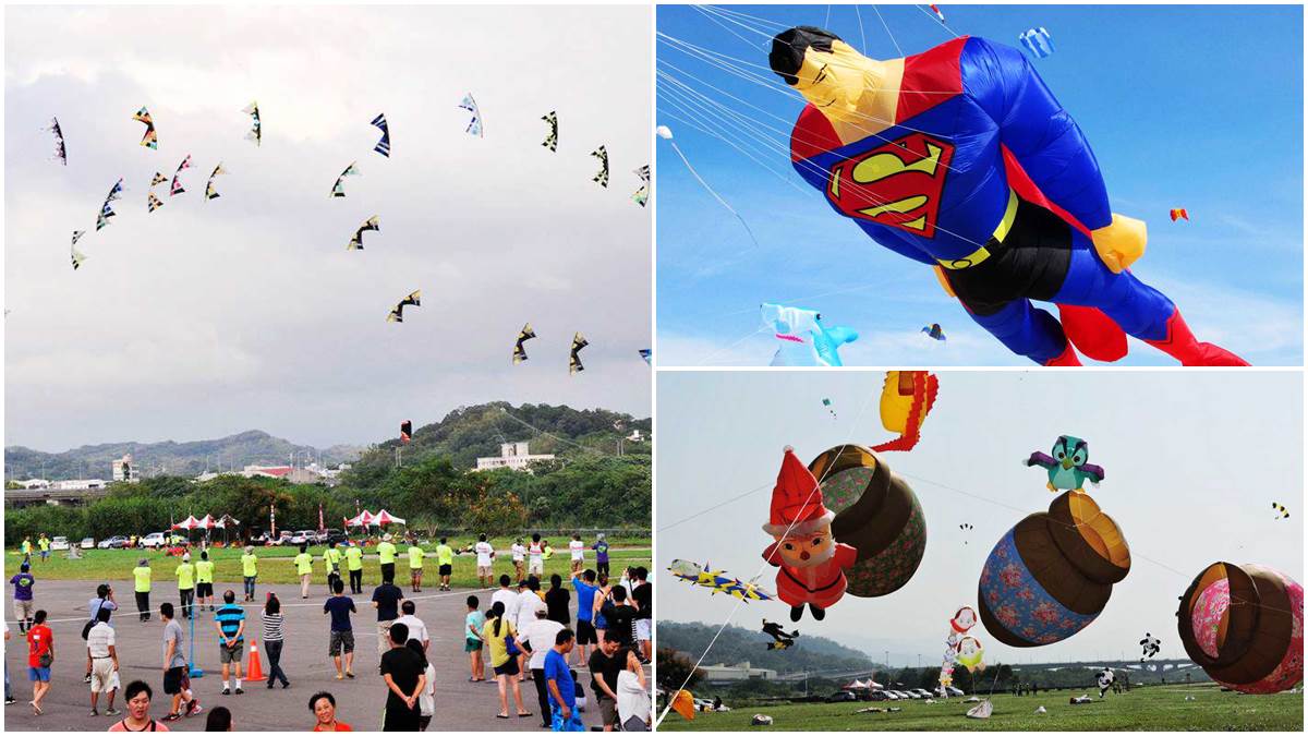 「9公尺蝙蝠俠」「超人」在苗栗！ 10國造型風箏拚場