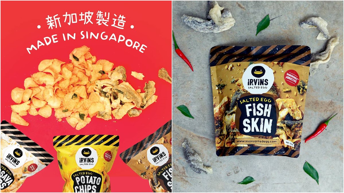 粉絲們衝吧！新加坡人氣零食「IRVINS鹹蛋黃魚皮」，登台位置、售價全公開