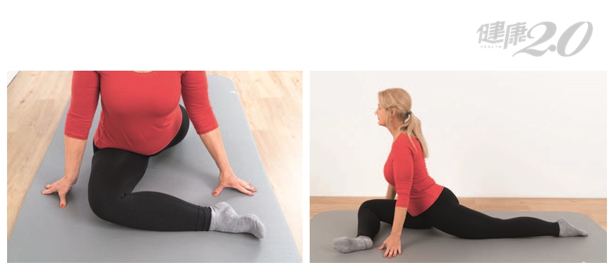久坐危害又加一！預防髖關節炎的「坐骨伸展2招＋臀腿運動」