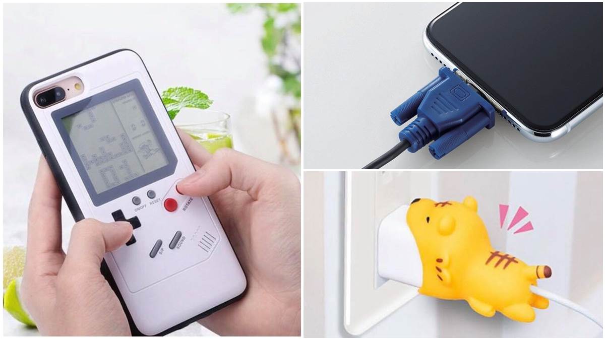 到底是手機還是「Game Boy」？手機配件好療癒 用「熊大」裝你的Airpods