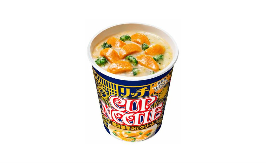 泡麵無極限！最新「海膽杯麵」濃厚奶油湯＋6.9%海膽配料！去日本快掃貨