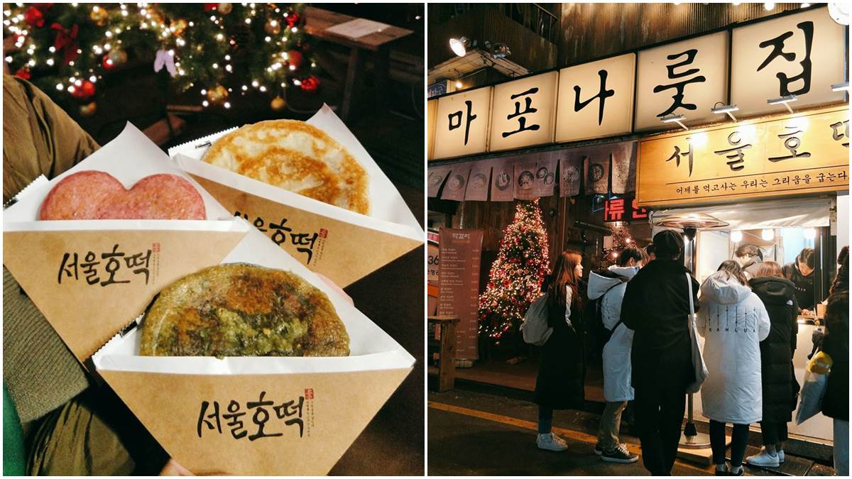 韓國街頭新發現！粉紅色「愛心」糖餅，好想和男友一起吃