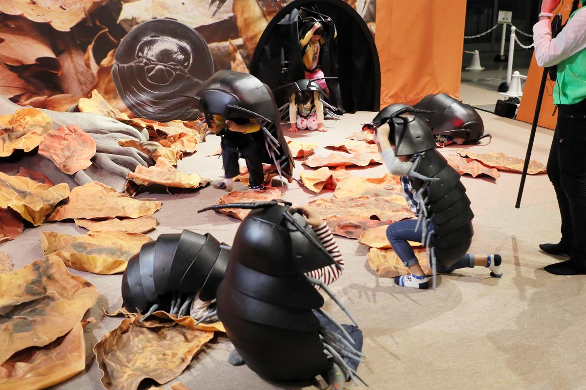 小孩會玩瘋！日本超夯「變變變！生物體驗展」4大遊戲區+10種變身動物