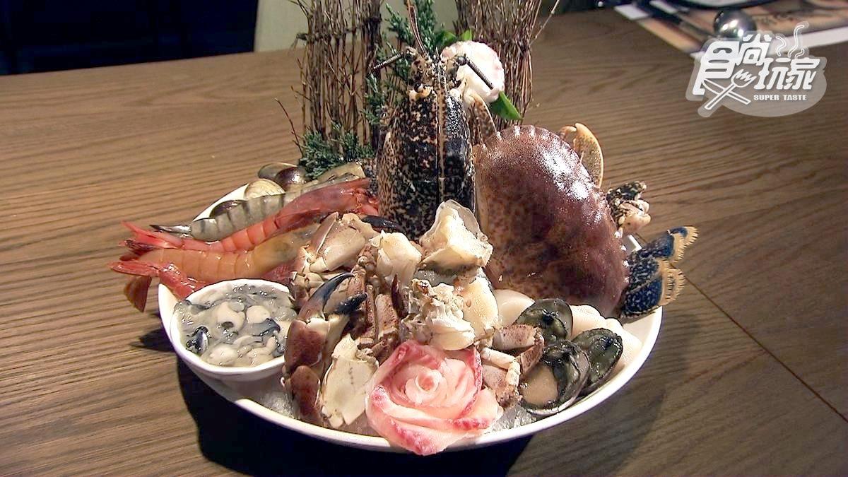 網路零負評！這家火鍋必吃麵包蟹、法國藍龍蝦、「六色蝦」，每一口都鮮甜