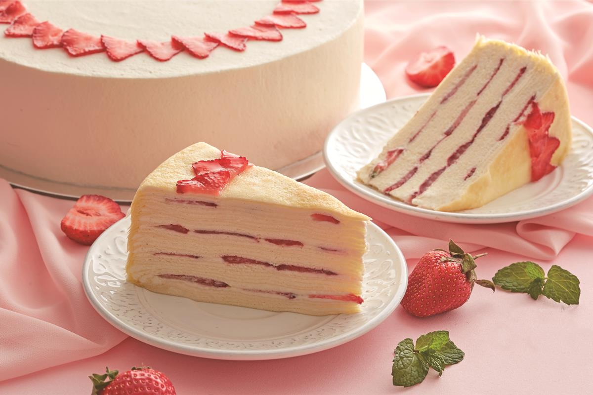 甜點控開吃！草莓千層強勢回歸「Lady M」季節限定4款蛋糕