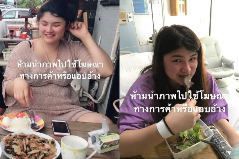 網民跪求甩肉法！被笑像懷孕5個月的泰國女生，4個月怒減30kg