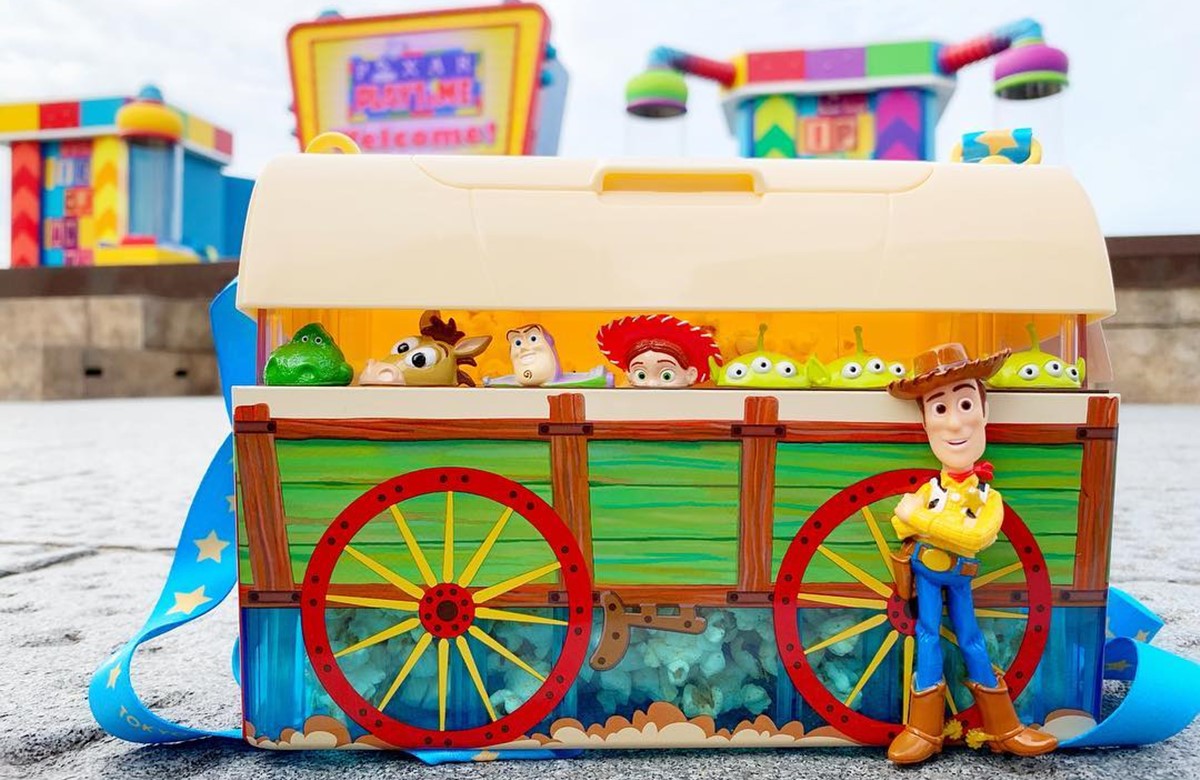 迪士尼35週年壓軸超狂！「玩具總動員馬車」爆米花桶讓粉絲瘋了
