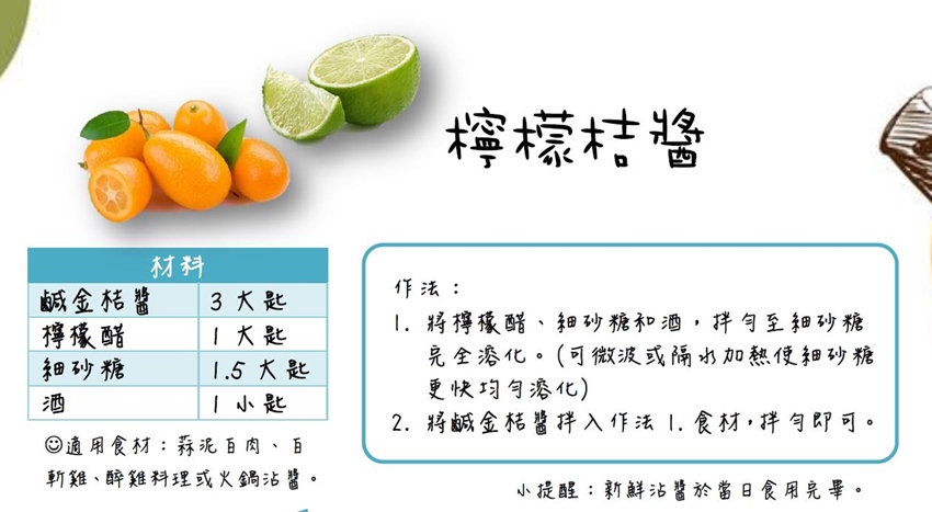中醫師聯手營養師推６款健康沾醬　吃美食兼調體質