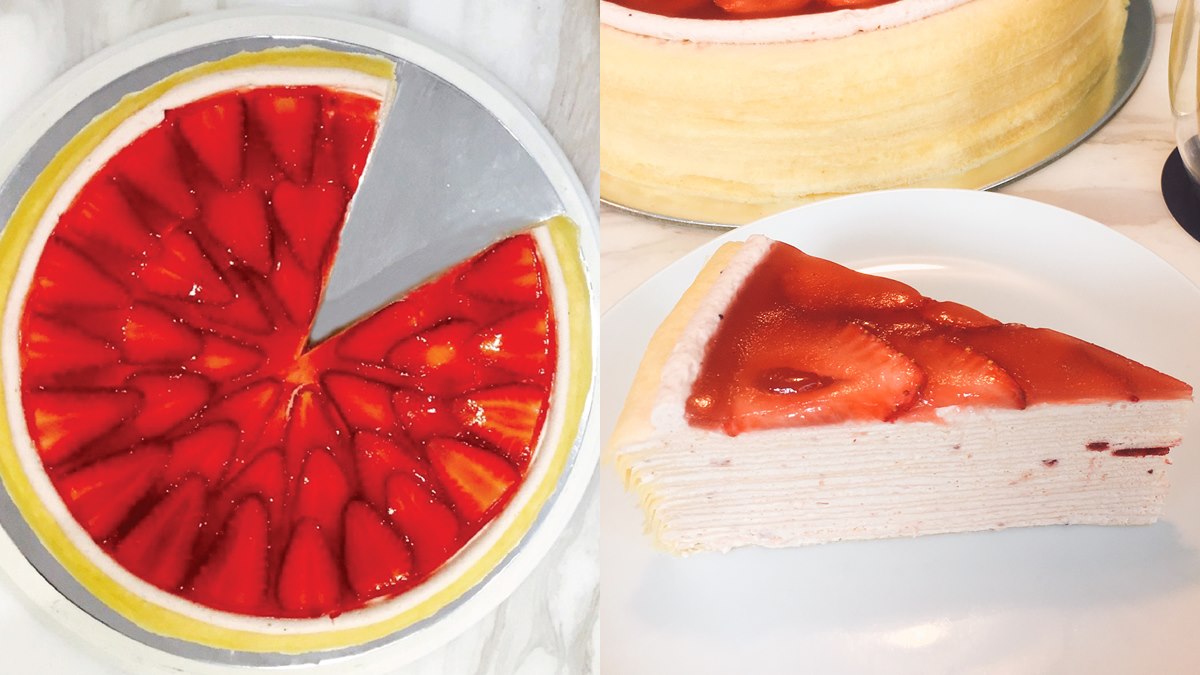 草莓人快看！Lady M台灣才有「草莓香緹口味」，加抽6吋免費蛋糕