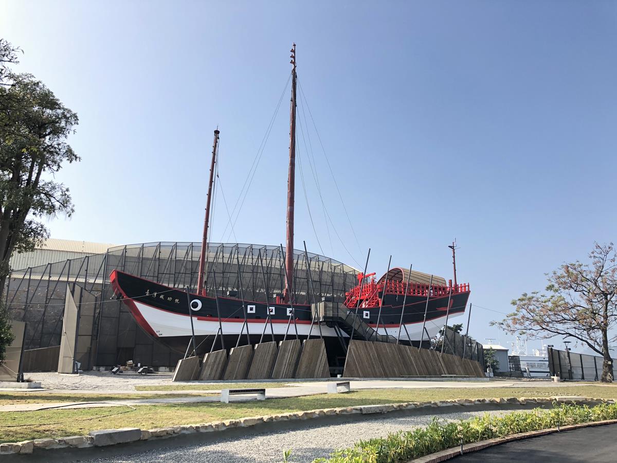 大船新景點！台南1：1木造古船「1661臺灣船園區」連假開幕