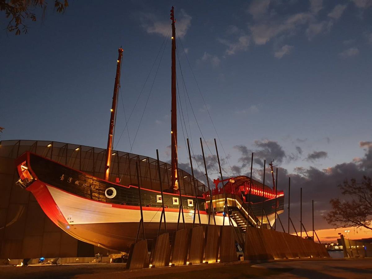 大船新景點！台南1：1木造古船「1661臺灣船園區」連假開幕