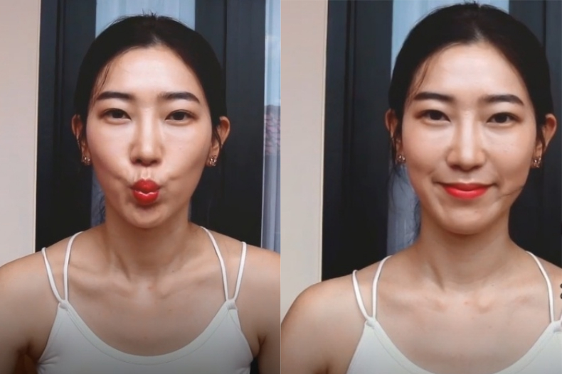臉真的變小啦！韓國美教練傳授4招有感瘦臉瑜珈！圓臉妹終於有救了