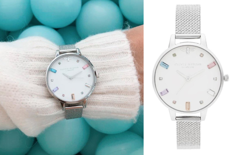美呆了！石英粉x寧靜藍、糖果色x水晶，這些顏值手錶怎能不收