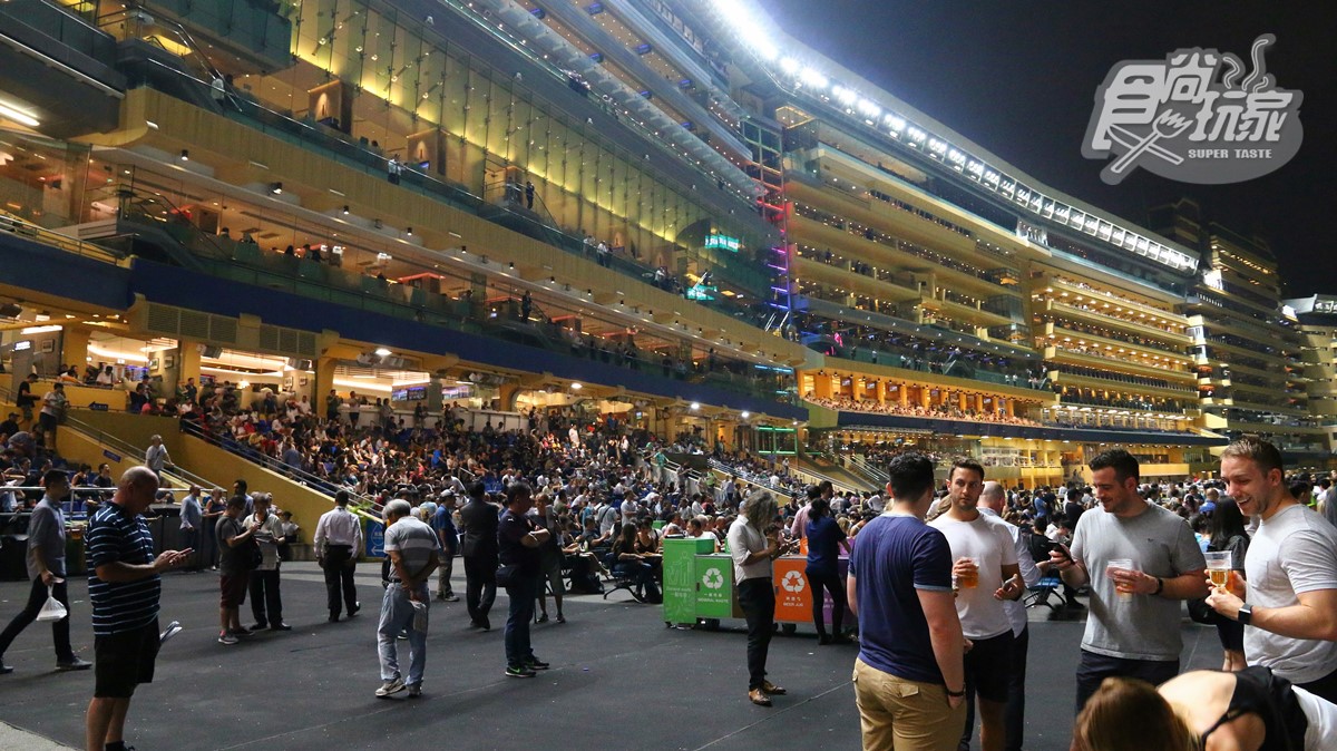 香港賭馬初體驗！港幣10元換一個發財夢，每週三啤酒派對超嗨