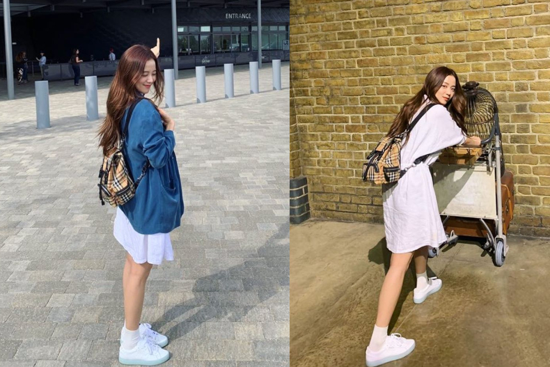 韓星夏季必備「白洋裝圖鑑」朴信惠、Jessica全都這樣穿，不顯胖只顯氣質！