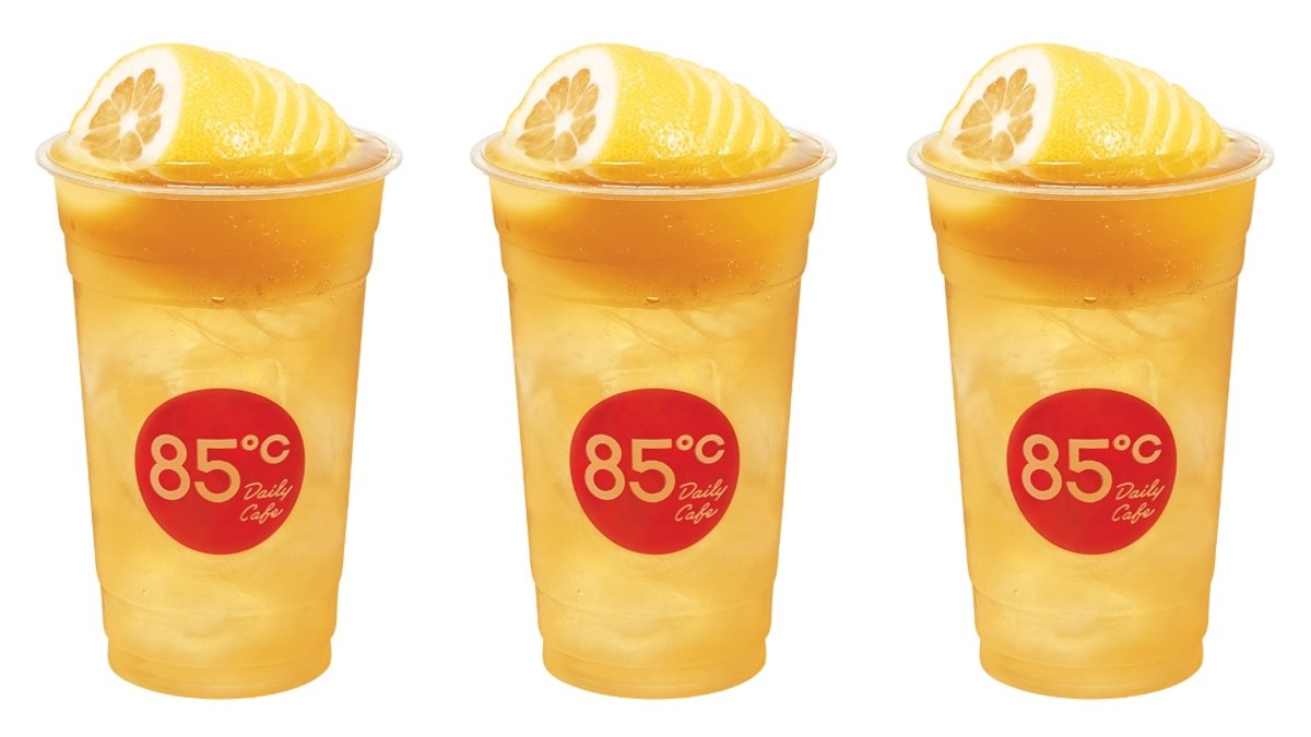 好熱！這3天來85℃解渴，一顆檸檬系列第2杯只要10元