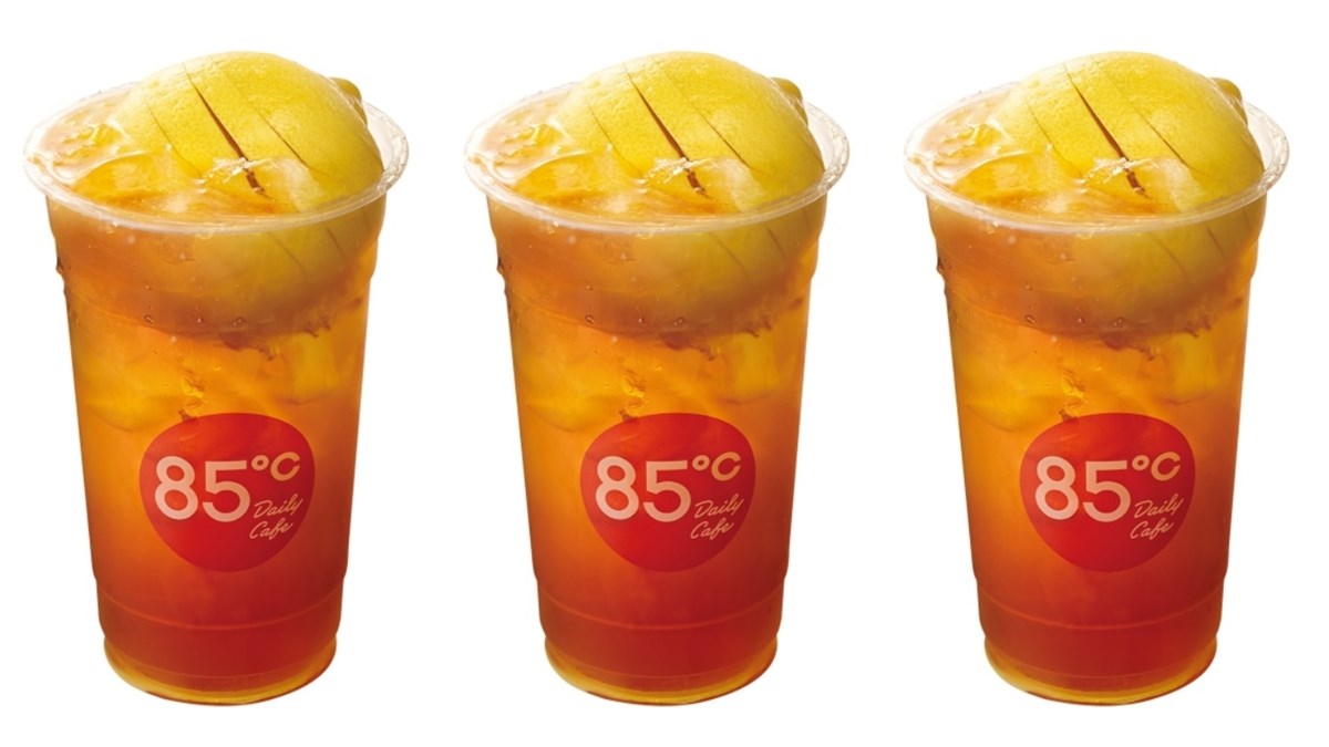 好熱！這3天來85℃解渴，一顆檸檬系列第2杯只要10元
