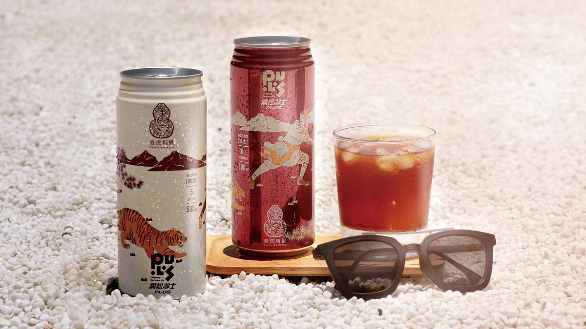 沙士跟啤酒在一起！大人系汽水「黑松沙士、臺虎精釀」2款聯名新品、超商上市