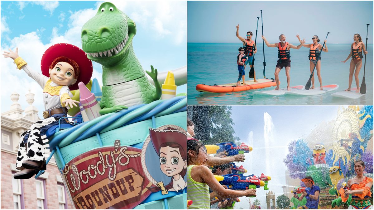 暑假親子日本、香港這樣玩！衝主題樂園和「玩具總動員」打水仗