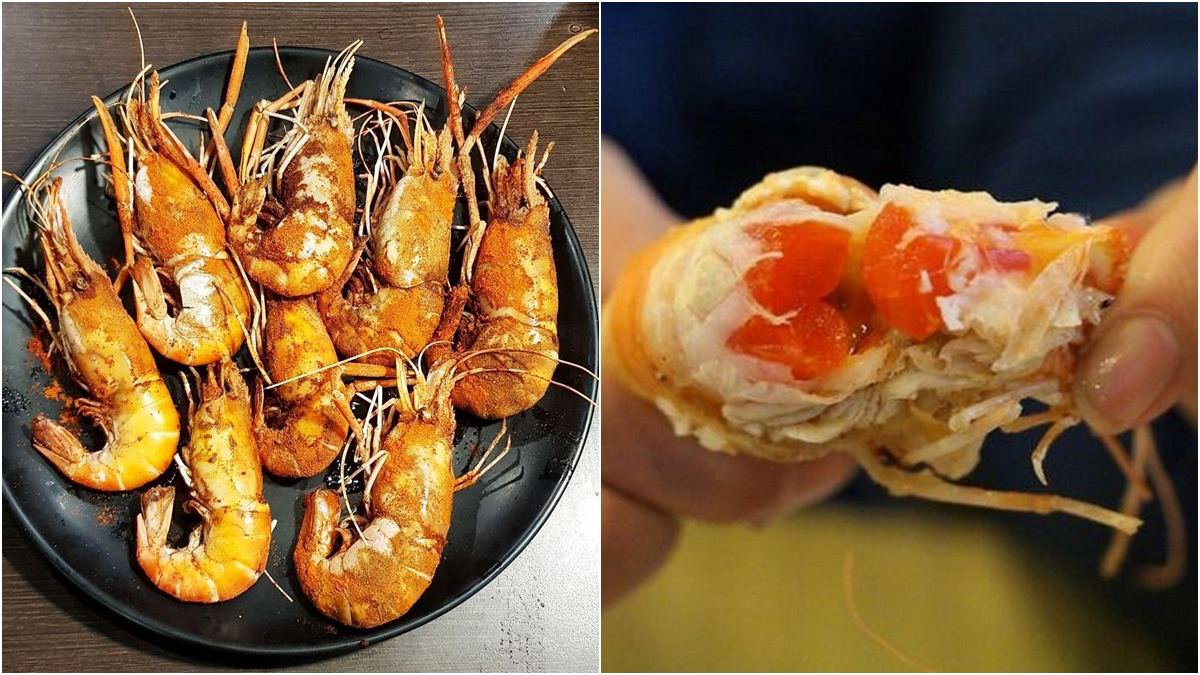 台北市百貨公司裡也有「流水蝦」吃到飽！還有烤鮮蚵+串燒任你吃