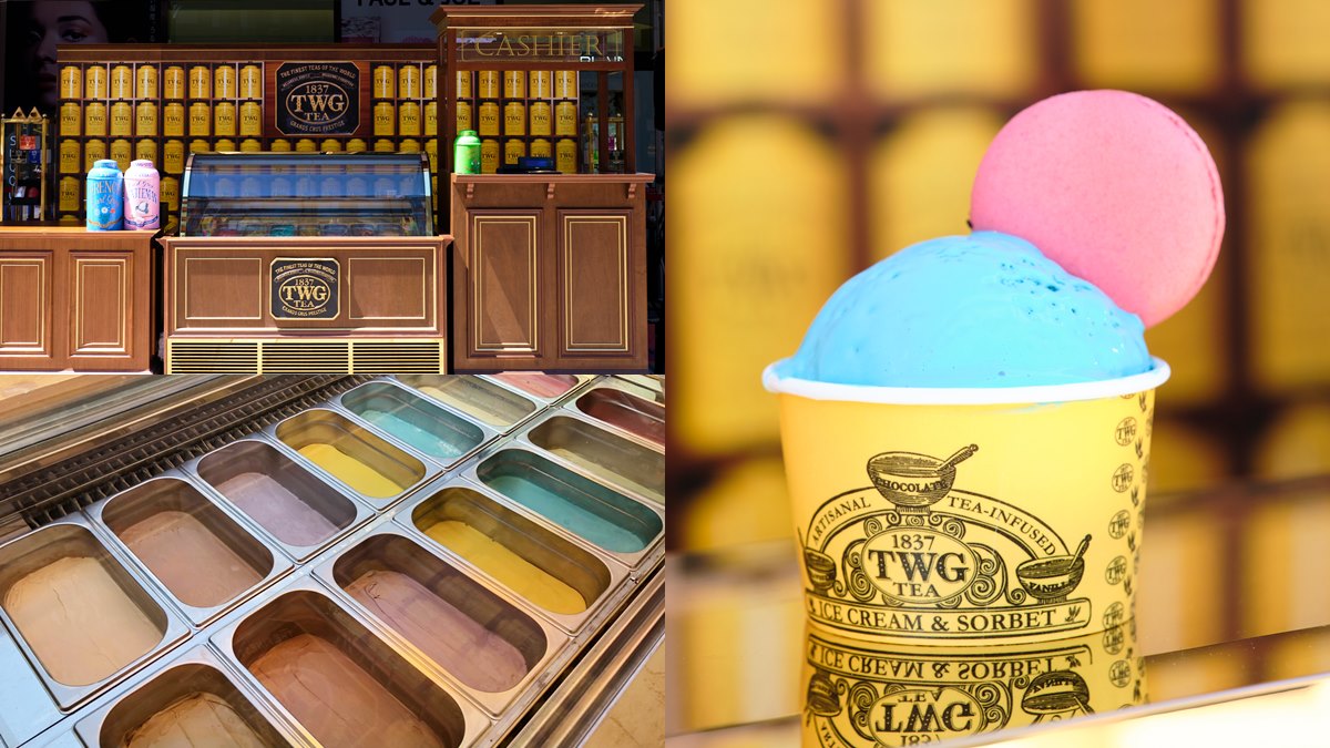 呷冰囉！精品級TWG Tea全球首家「冰淇淋體驗店」，5款獨家冰品等你吃