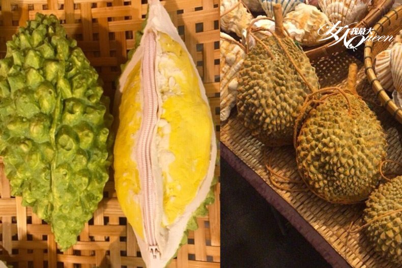 榴槤零錢包造型超逼真！看到就忍不住大喊：「我聞到榴槤味了啦！」