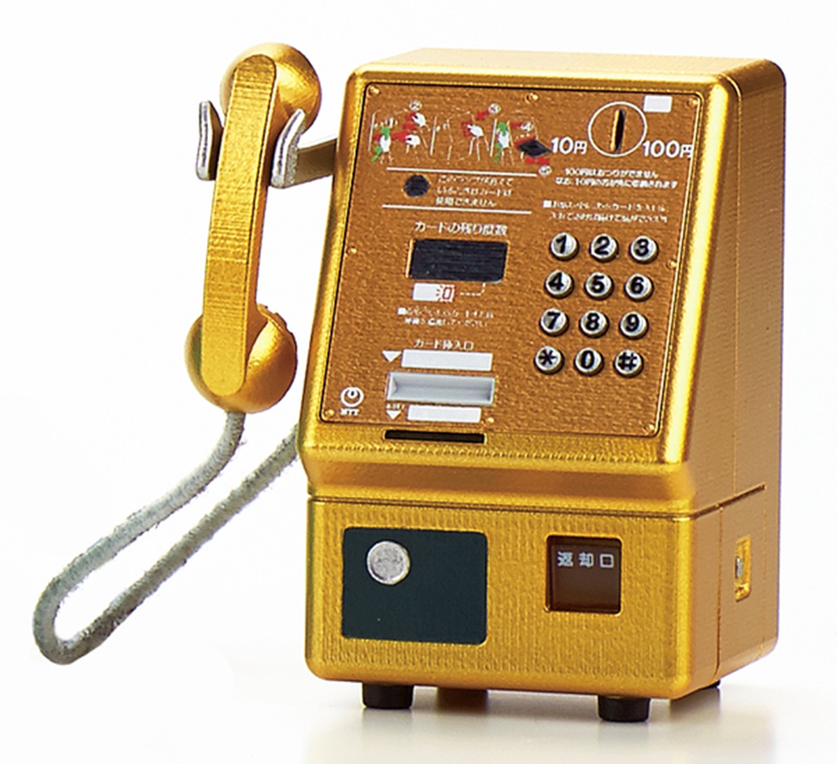 扭蛋控轉起來！6款「經典公共電話」超耐玩，話筒可拿起、退幣孔還打得開