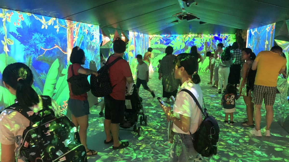 台南又一處IG打卡熱點！30公尺超夢幻「綺影光廊」拍好拍滿
