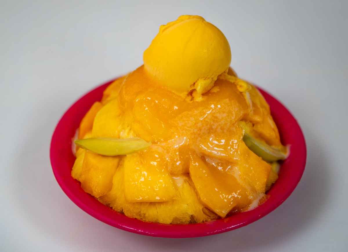 在台南吃芒果冰要搭「情人果」，愛文、金煌還有「凱特」吃過沒？