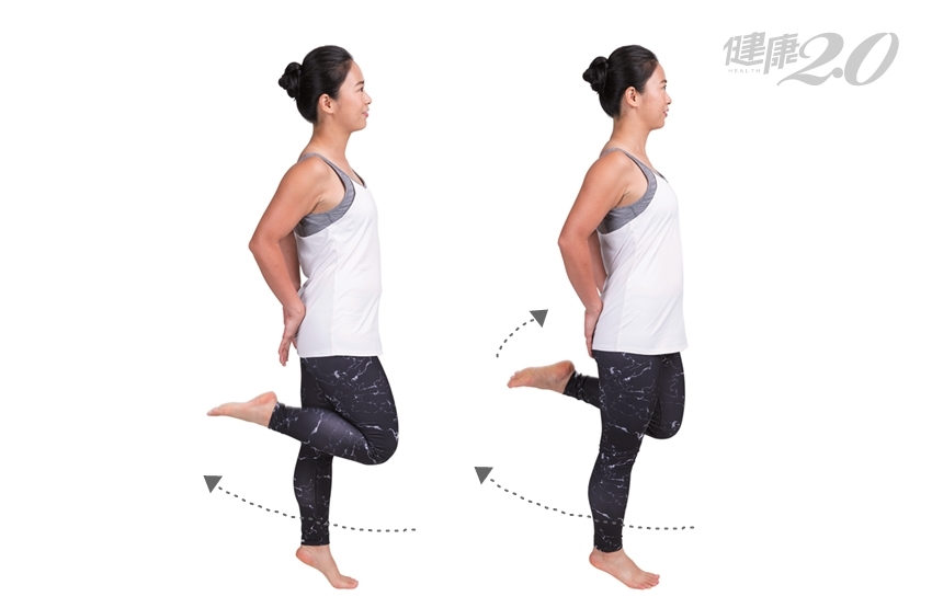 保養髖膝關節4運動 久坐久站、運動前暖身都適用