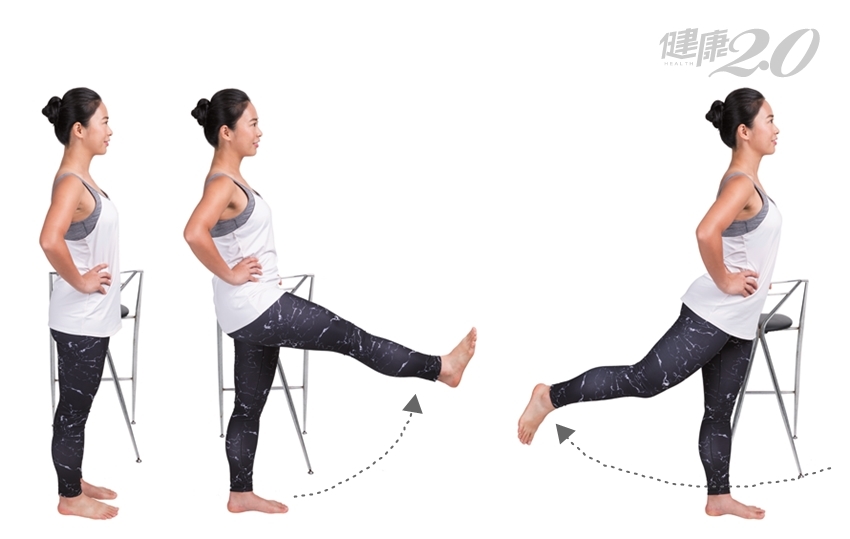 保養髖膝關節4運動 久坐久站、運動前暖身都適用