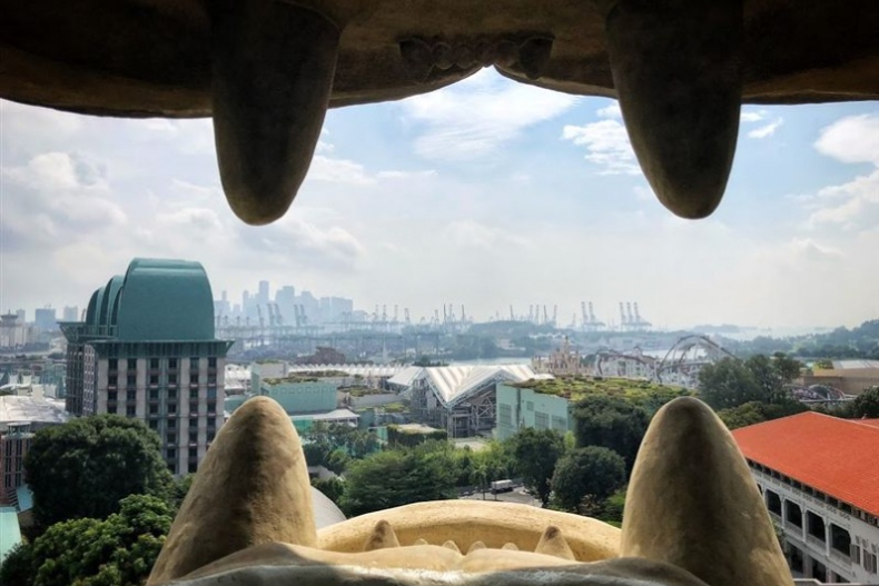 要看要快！新加坡知名地標「聖淘沙魚尾獅」即將拆除，這一天正式動工
