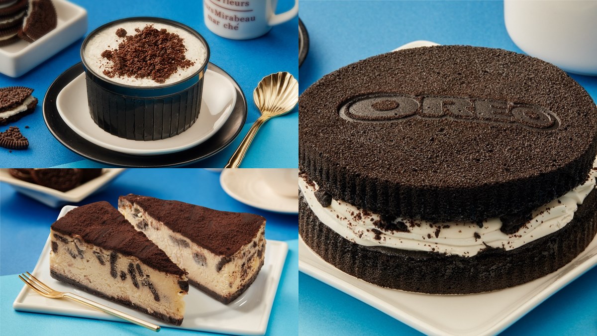 「放大版OREO」快閃２８天！全聯獨家5款新甜點來囉，還有「巧克力盆栽」快搶