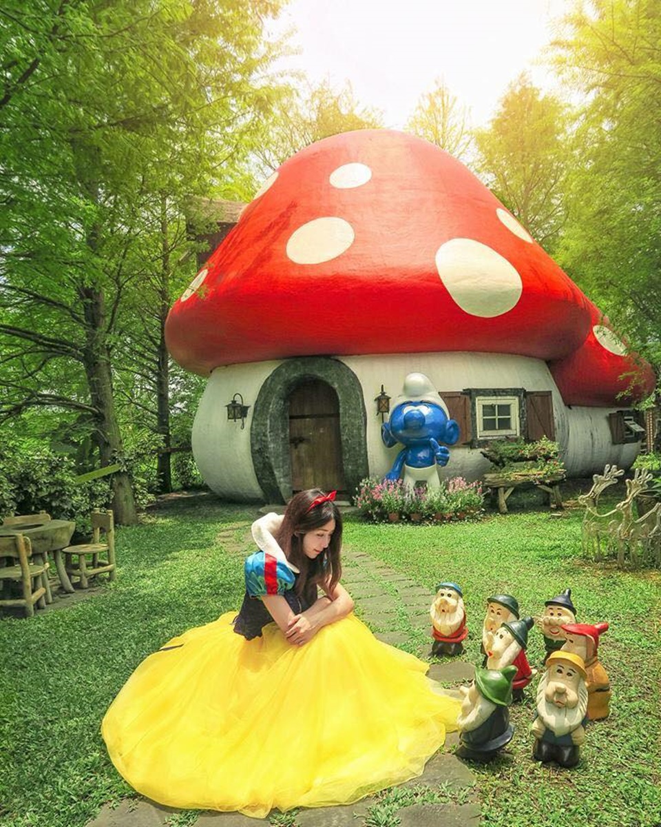 想當公主快衝！全台唯一「蘑菇屋」民宿、超夢幻「彩虹小馬」主題房這裡住