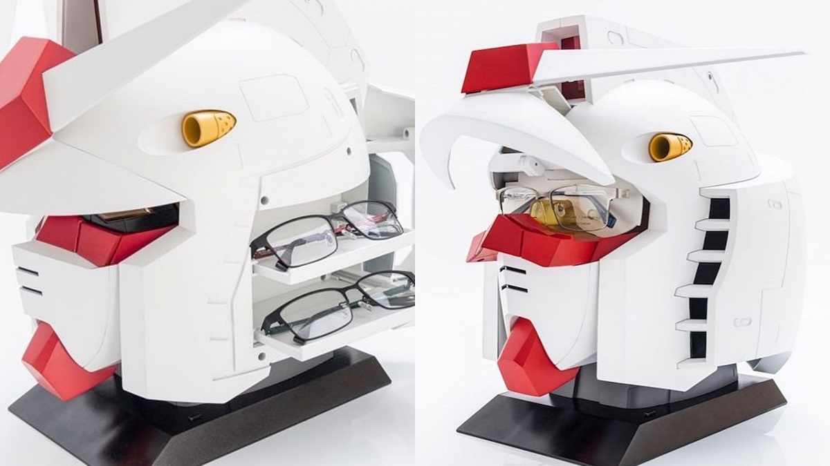 鋼彈迷暴動了！全球首款「鋼彈模型眼鏡盒」，可放6副眼鏡這時開賣