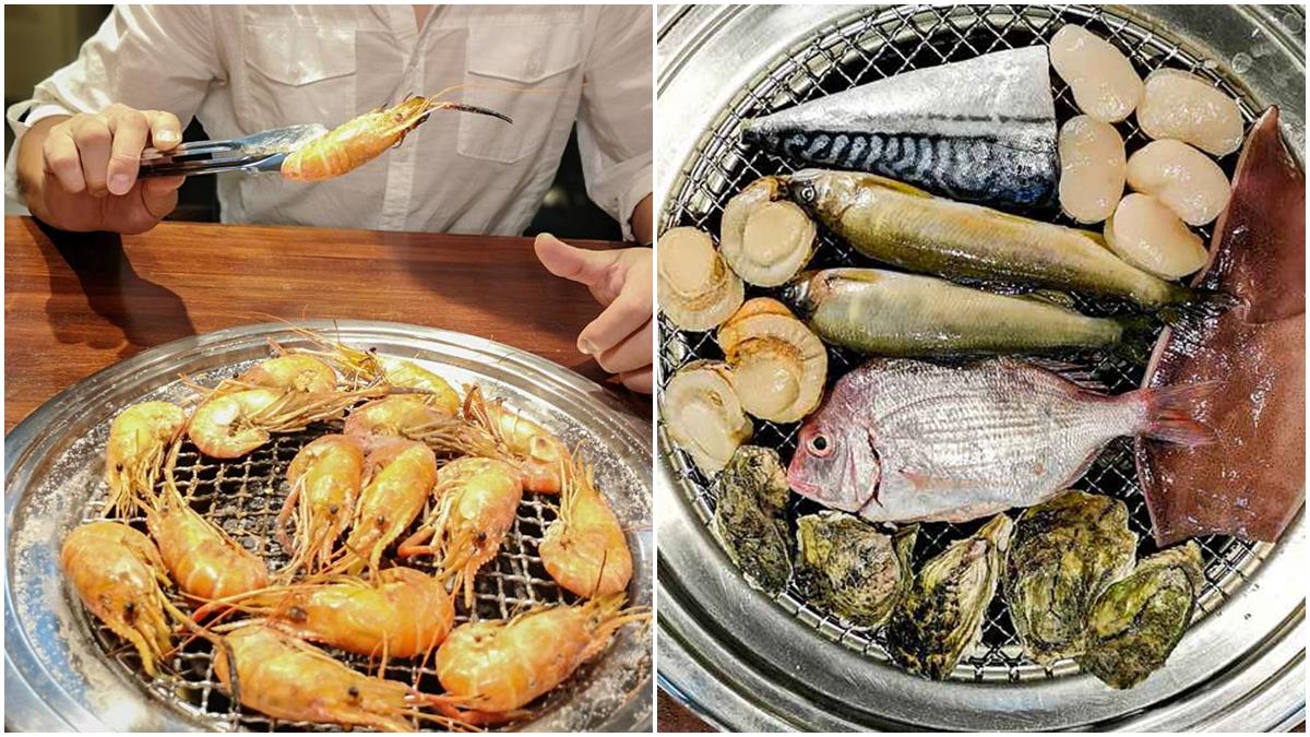 最狂「流水蝦」吃到飽！胡椒蝦、檸檬蝦、燒肉、海鮮任吃不加價