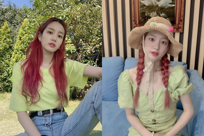 韓國最新染髮範本！跟著她染這4髮色，超顯白又仙氣加倍