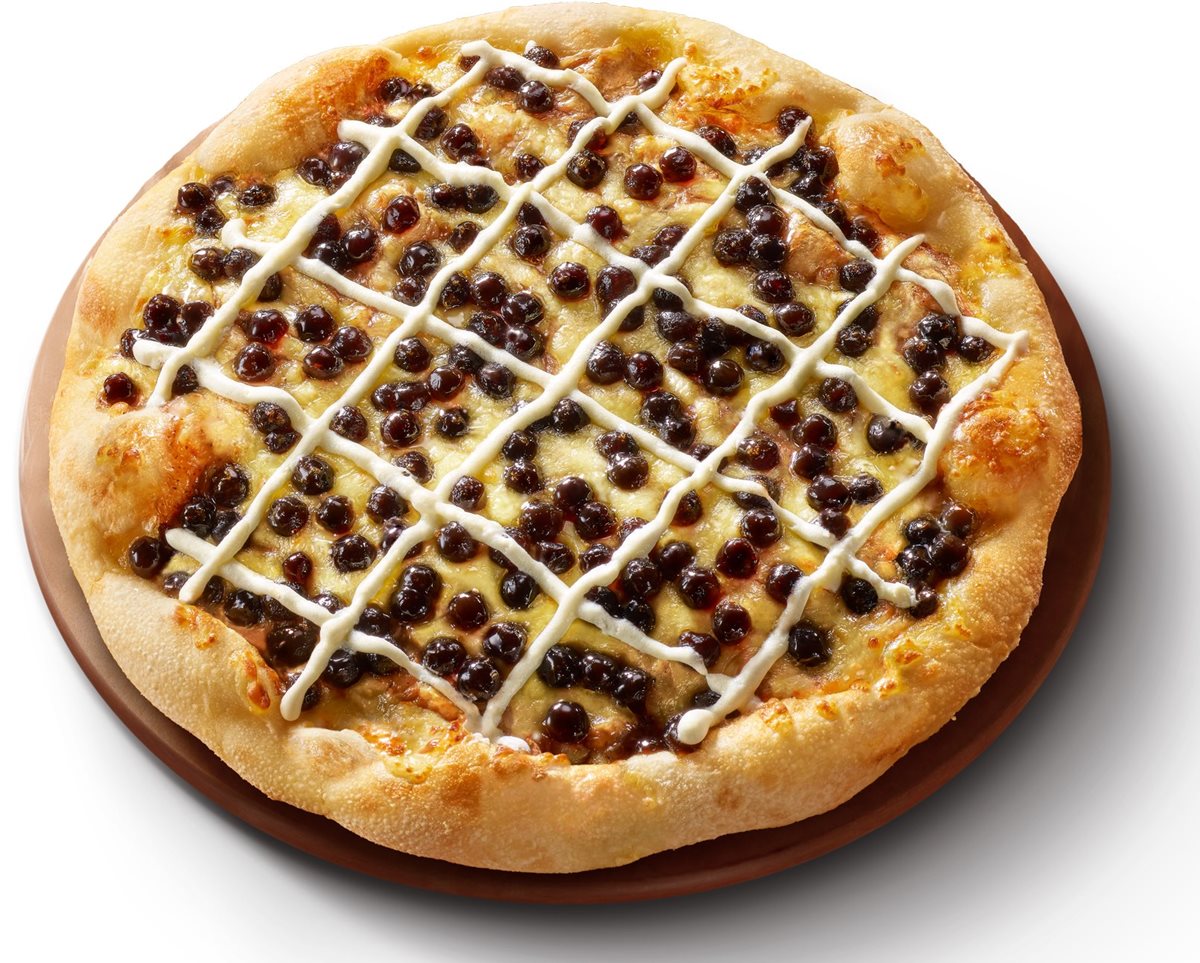 珍珠再一發！必勝客推限定「黑糖珍奶」披薩，加碼新「法式私廚牛排」披薩