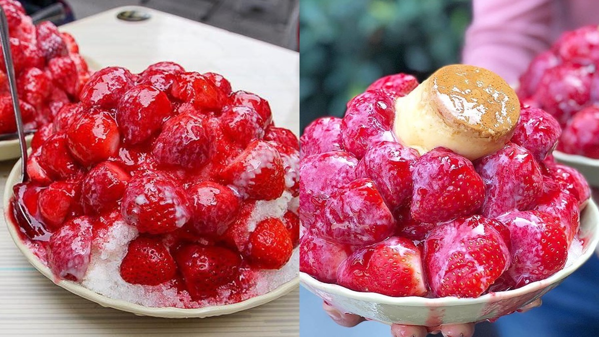 草莓控快衝！台南夯店「限定款草莓冰」這天開賣，超美粉紅醬＋20顆大草莓吃到撐