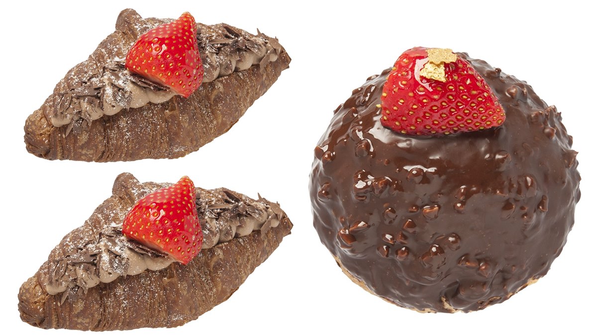 不吃不行！八月堂4款「草莓新品」，首推「巧克力X草莓可頌」